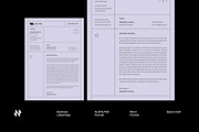 Modern Minimal Letterhead, a Stationery Template by Neermana (Thumbnail 1 of 4)
