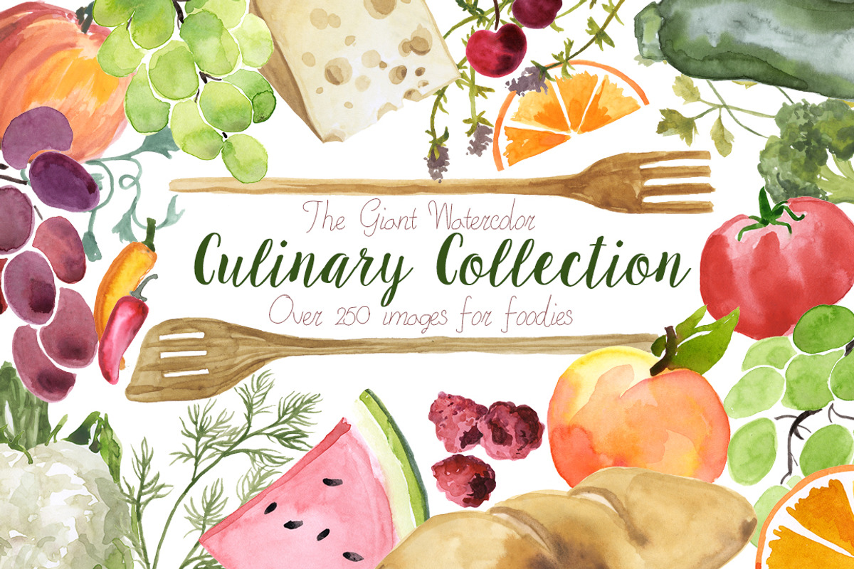 The Giant Culinary Collection, a Food Illustration by Digital Press Creation (Photo 1 of 2)