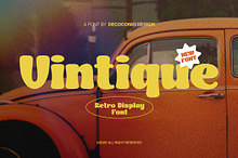 Vintique Retro Display