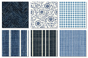 Blue Denim Seamless Digital Paper, a Texture Graphic by Dream Creation (Thumbnail 5 of 7)