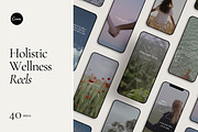Holistic Wellness Reels - Canva, a Social Media Template by Willoe Studio (Thumbnail 1 of 10)