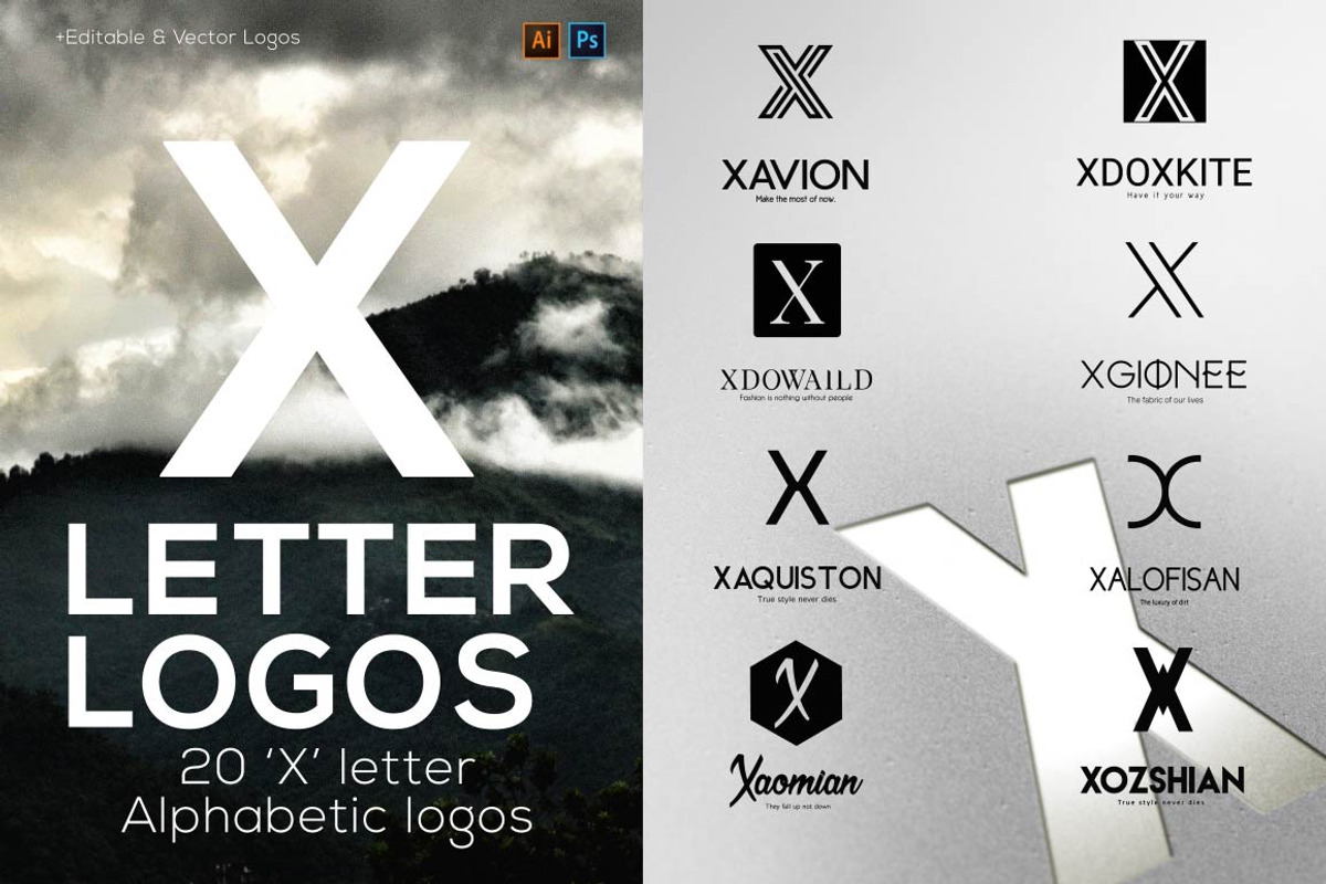 520 A to Z Logos Bundle, a Branding & Logo Template by AN Productions (Photo 51 of 58)