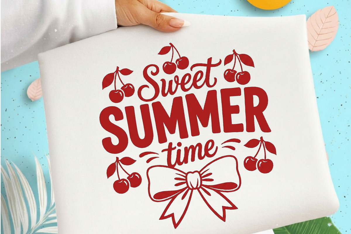 Sweet Summer Time PNG, Minimal, an Illustration by Designking (Photo 4 of 4)