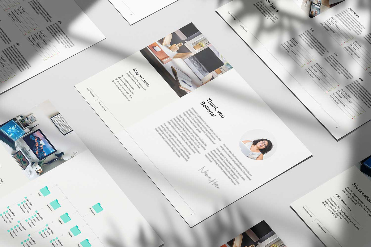 Project Offboarding Template, a Branding & Logo Template by Hannah ...