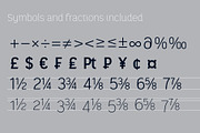 Midmoon Gothik typeface family, a Sans Serif Font by Andy Peat (Thumbnail 9 of 9)