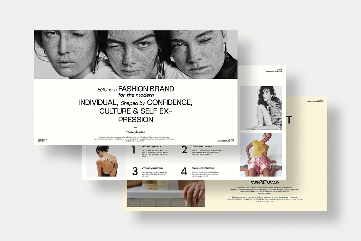 EGO Brand Strategy | CANVA, a Presentation Template by evgenystudio (Photo 2 of 11)