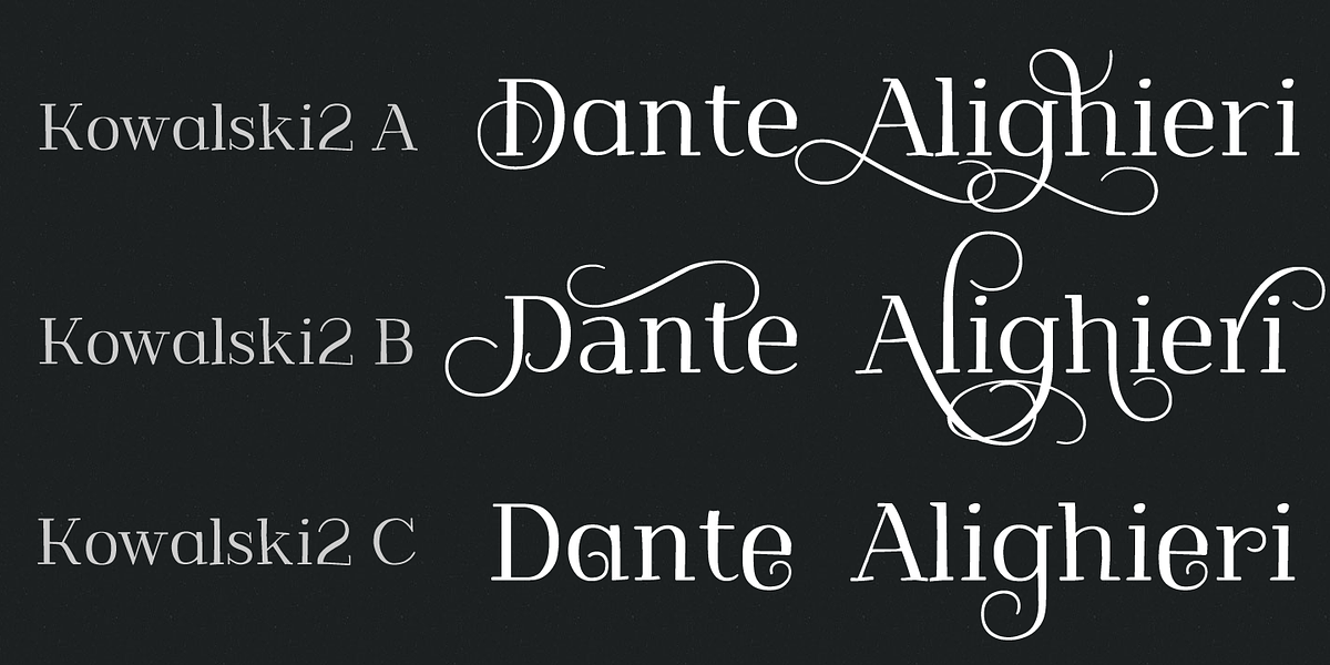 Kowalski2, a Handwritten Font by GRIN3 (Nowak) (Photo 4 of 6)