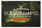 Oh Wonderful, Lightheart-Collection, a Sans Serif Font by The Branded Quotes (Thumbnail 1 of 11)