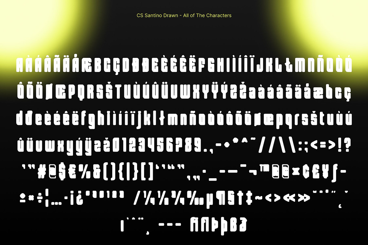 CS Santino Drawn, a Sans Serif Font by Craft Supply Co. (Photo 8 of 8)