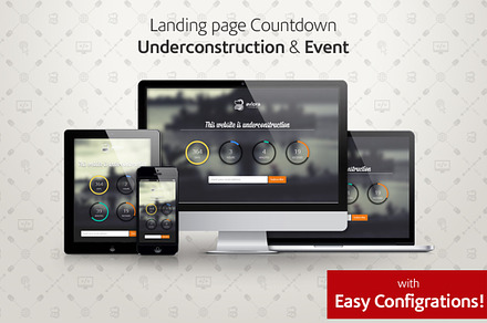 Underconstruction & Event Countdown