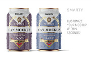 Beer can mockup 330ml, a Packaging Mockup by Smarty Mockups (Thumbnail 3 of 5)