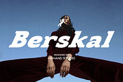 Berskal Serif Display Font, a Serif Font by Hishand Studio (Thumbnail 1 of 10)