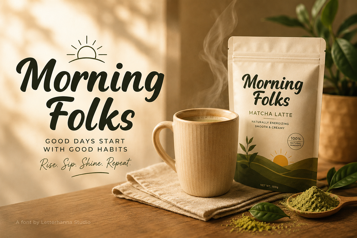Mirevalyn: A Casual Script Font, a Script Font by Letterhanna Studio (Photo 3 of 9)