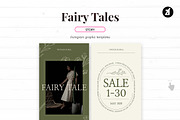 Fairy tales social media template, a Social Media Template by Chanut is industries (Thumbnail 5 of 11)
