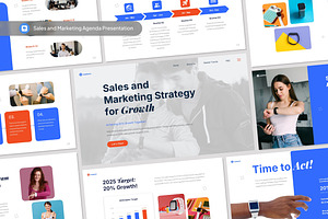 Sales And Marketing Agenda Keynote, a Presentation Template by Antstheme