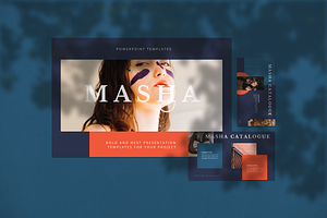 Masha Vibrant PowerPoint Template