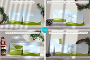 16 Christmas Card Canva Mockups, a Merchandise Mockup by Mockup Scene (Thumbnail 7 of 23)