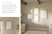 Frame Mockup Scene Collection, a Household Mockup by Ruben Stom (Thumbnail 4 of 17)