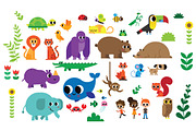 Vector Animal Pack, a Graphic by Skylars Art Supplies (Thumbnail 2 of 2)