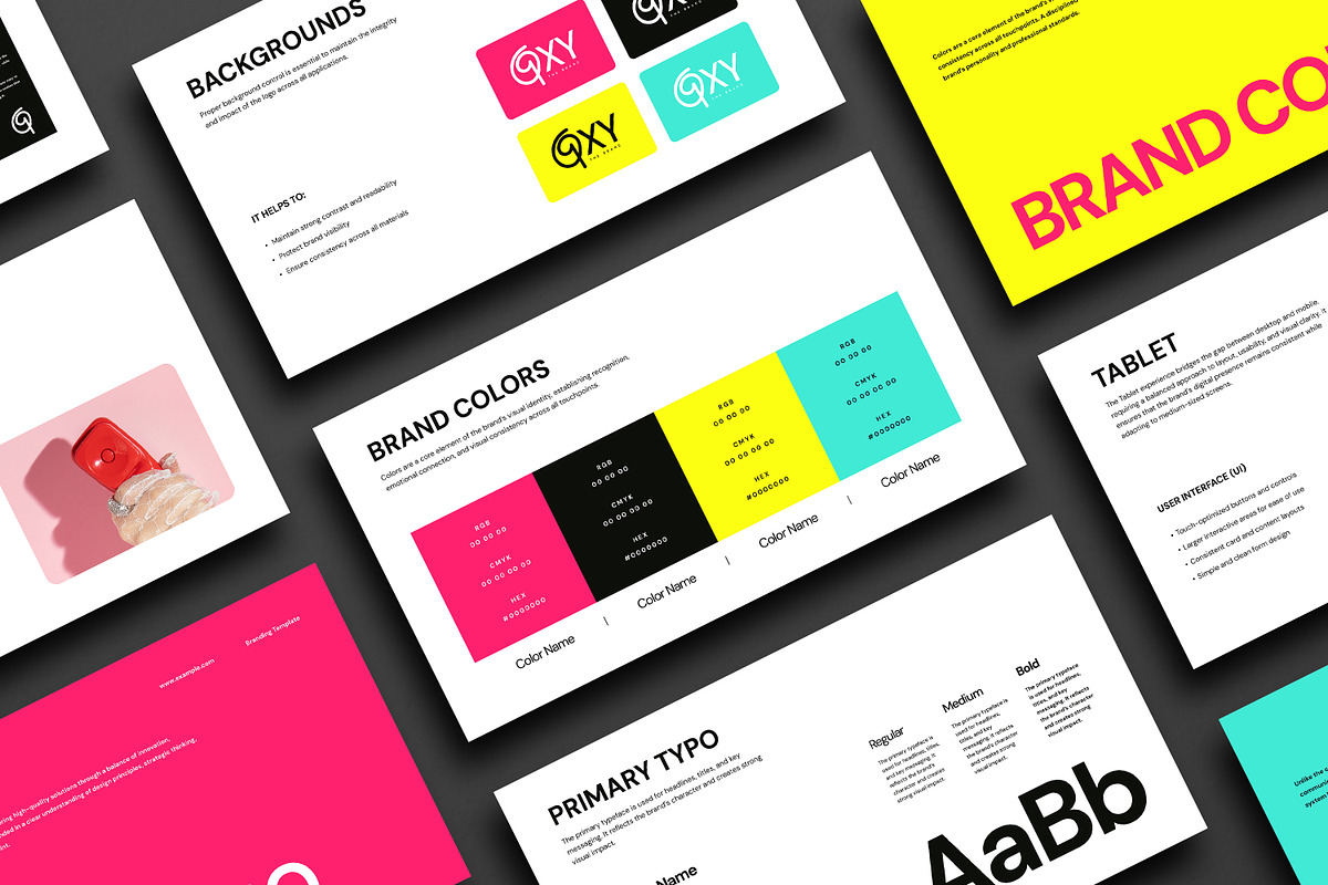 COLOR | Brand Guidelines Bundle, a Presentation Template by Artisan Vibes (Photo 5 of 11)