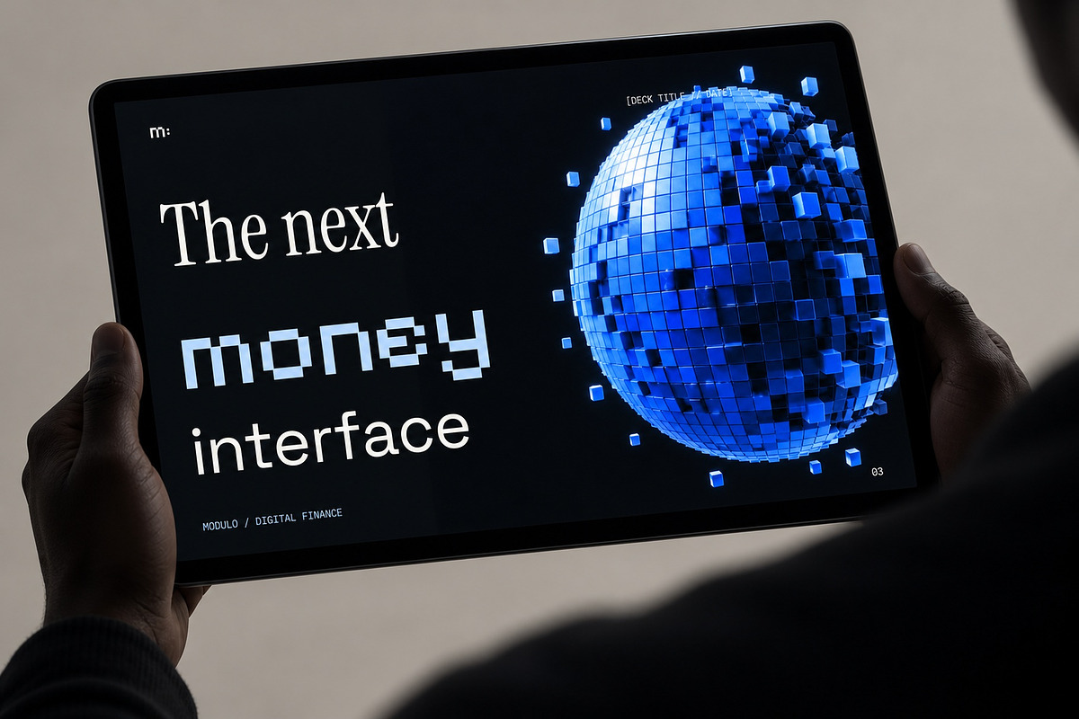 MODULO Fintech Presentation, a Presentation Template by Oday Noon (Photo 5 of 9)