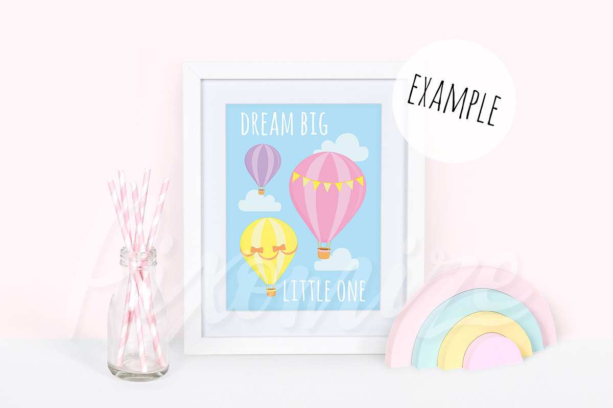 Nursery Frame Mockup, a Product Mockup by Pixomize (Photo 2 of 2)