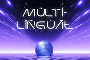 Psionic - Futuristic Font, a Sans Serif Font by Pekotype (Thumbnail 14 of 15)