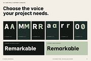 VANTRO — Sans Serif Display Font, a Sans Serif Font by Designertale (Thumbnail 9 of 10)