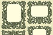Collection vintage engraved frames., a Decorative Illustration by Vector Engraving (Thumbnail 2 of 31)