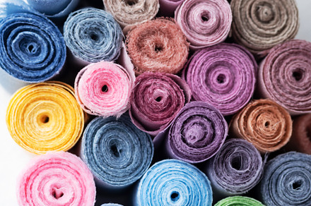 Concept of handmade silk ribbons, a Beauty & Fashion Photo by oxana.denezhkina