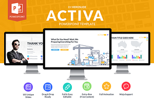 Activa Business Powerpoint Template