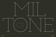 CS Miltone – Thin Slab Serif, a Serif Font by Craft Supply Co. (Thumbnail 1 of 8)