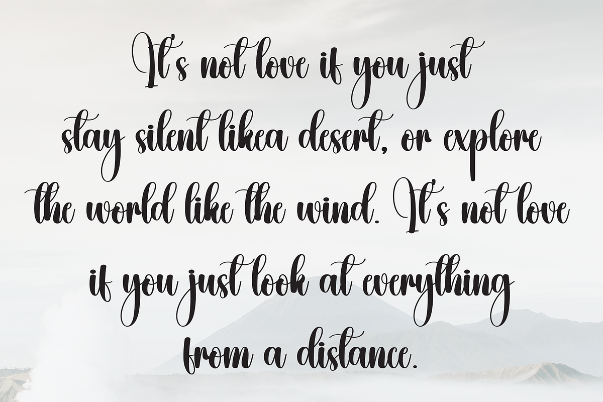 Stayhome | Script Font, a Handwritten Font by Scratchones (Photo 6 of 9)