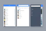 Triza - Social Media App UI Kit, an UI Kit Template by Reza Space (Thumbnail 5 of 5)