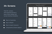 Task Management App UI Kit | Tasker, an UI Kit Template by Opus LabWorks (Thumbnail 5 of 7)