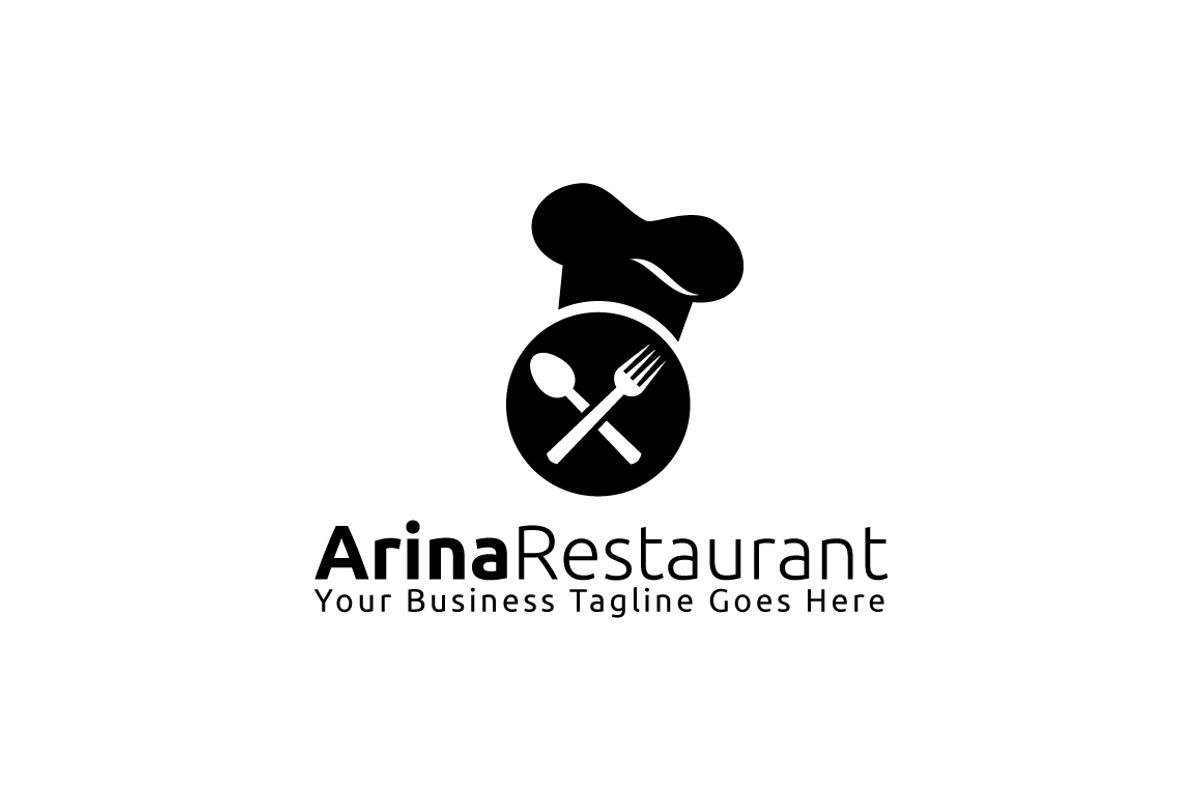 Arina Restaurant Logo Template, a Branding & Logo Template by Logo20 (Photo 2 of 2)