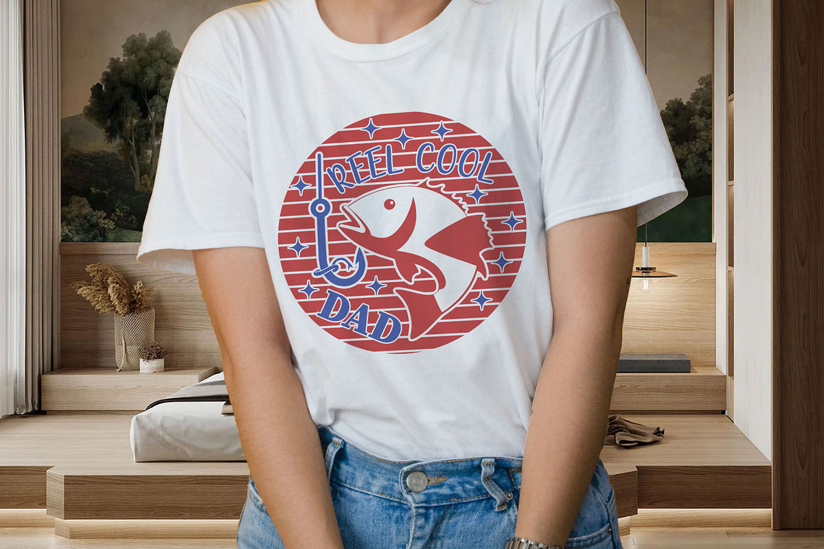 Father’s Day SVG Funny Dad Fishing, a Graphic by mh_arif (Photo 4 of 4)