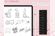 Procreate Valentine Brush Set, a Brush Add-On by My Fancy Design Shop (Thumbnail 2 of 11)