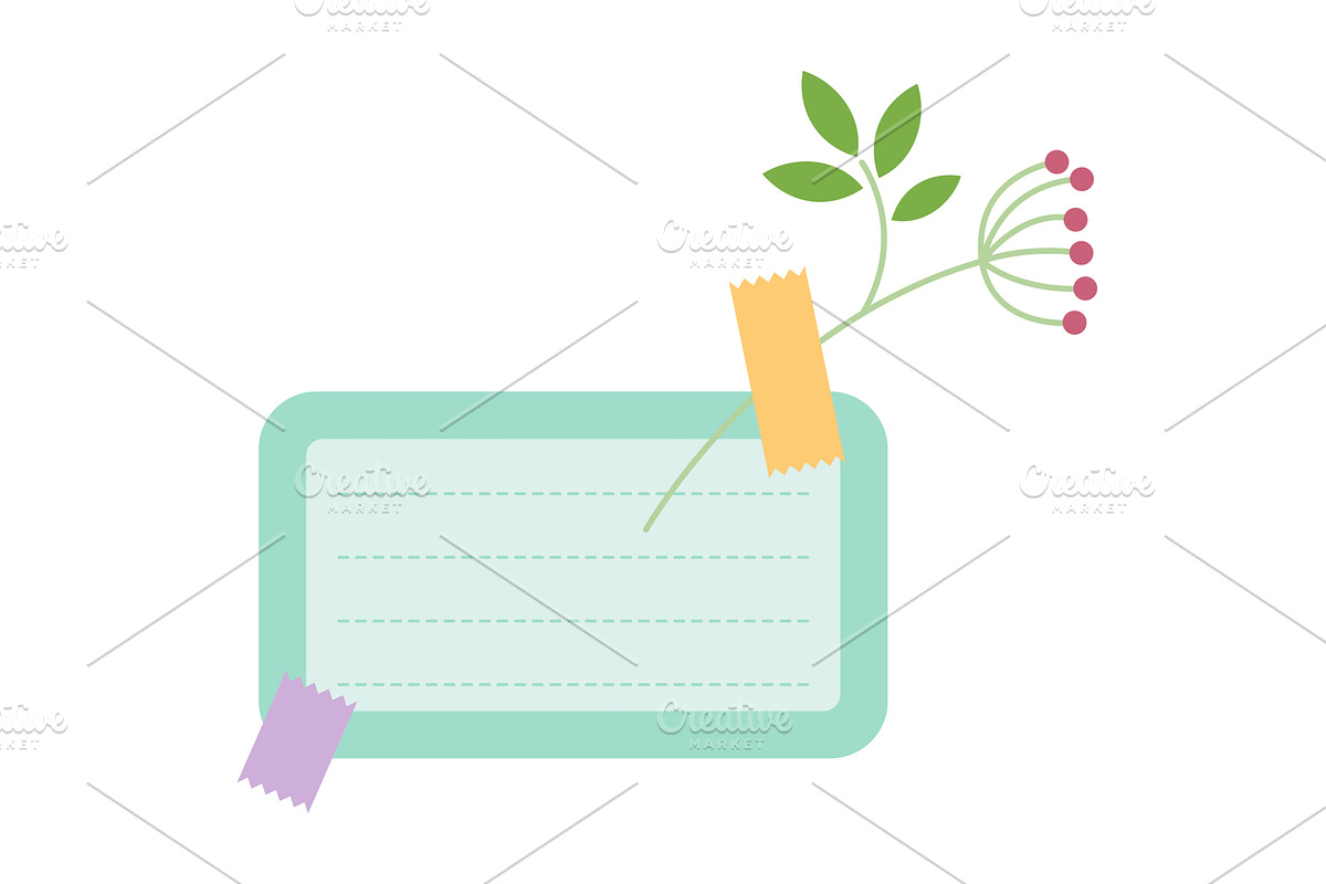 Cartoon task planner element, a Texture Illustration by the8monkey