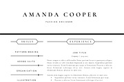 3 Page Resume Template | INDD + DOCX, a Resume Template by Basic Creations (Thumbnail 5 of 5)