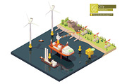 Isometric city map elements, an Object Graphic by tele52 (Thumbnail 2 of 72)