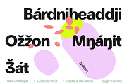 Niacin Quirky Fun Sans Variable Font, a Sans Serif Font by Sryga (Thumbnail 9 of 10)