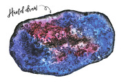 Watercolors agate gemstones clipart, an Illustration by digital_essence (Thumbnail 2 of 7)