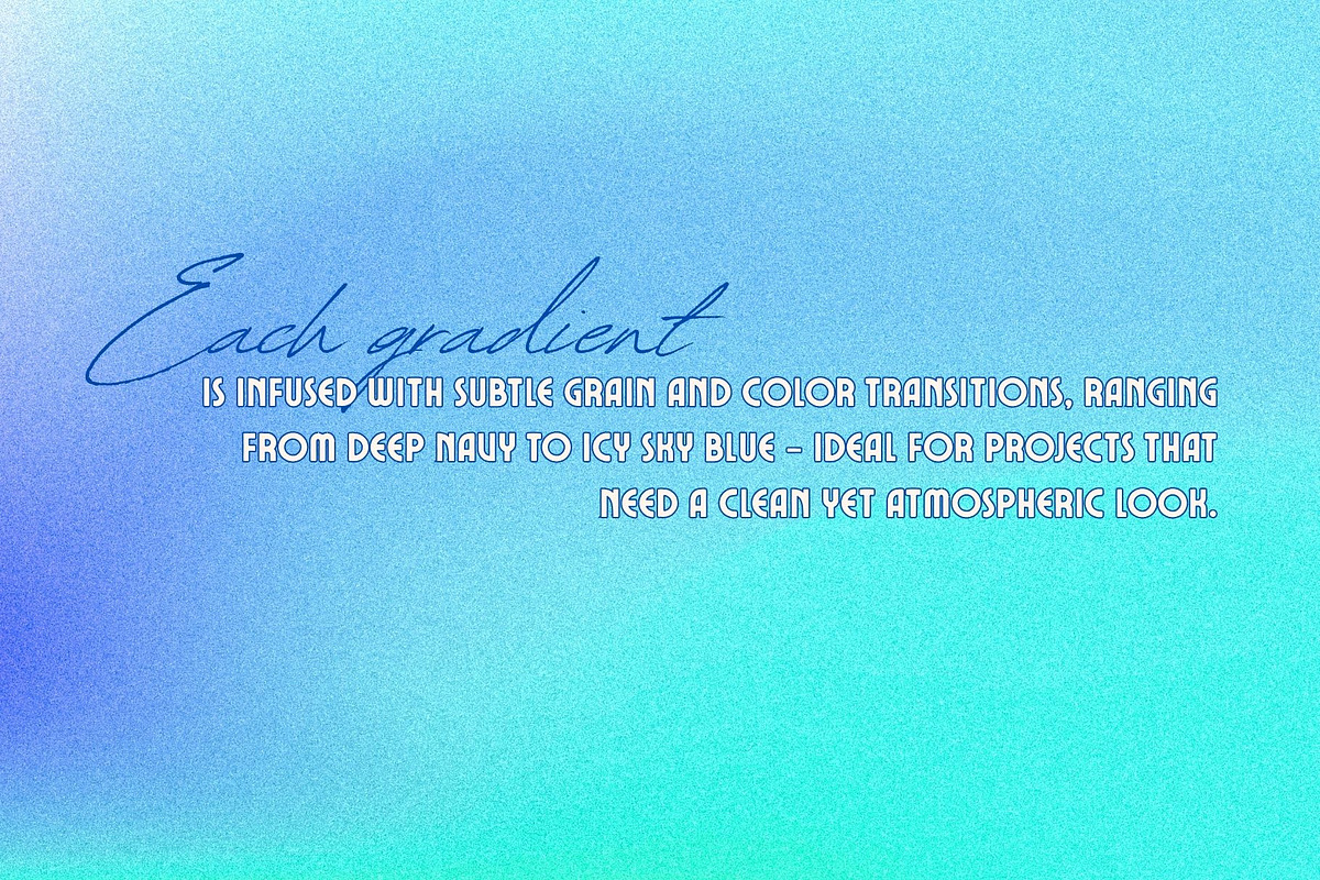 BLUEGRAIN Abstract Grainy Gradients, a Background Graphic by Anzhelika (Photo 7 of 8)