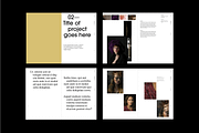 Portfolio Template Bundle, a Marketing Template by an-arketype studio. (Thumbnail 7 of 8)