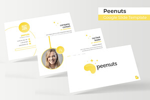 Peenuts Google Slide Template