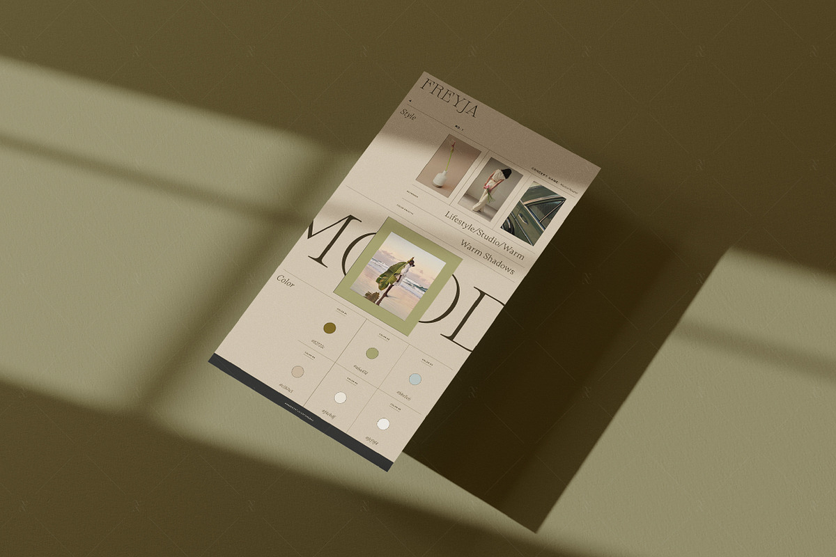 Freyja | Brand Board Kit, a Presentation Template by Studio Standard (Photo 5 of 15)