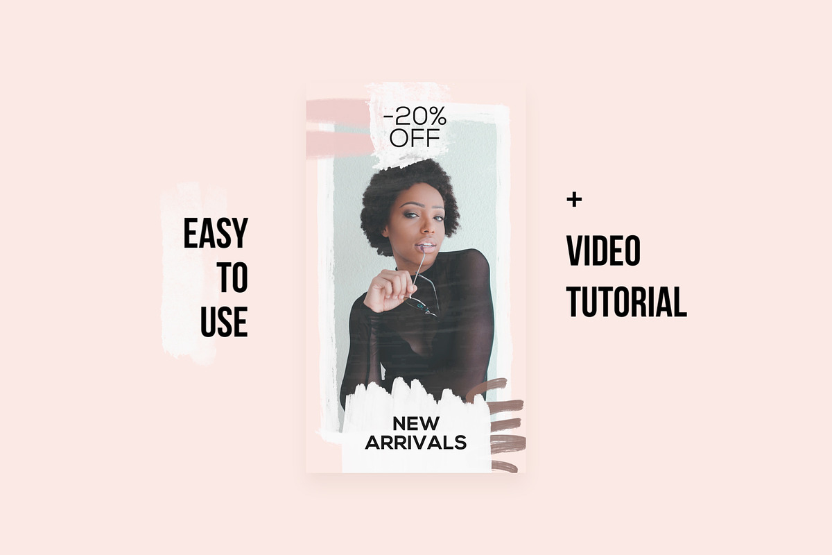 ANIMATED Brush Instagram Stories, a Social Media Template by Atamotion (Photo 7 of 9)