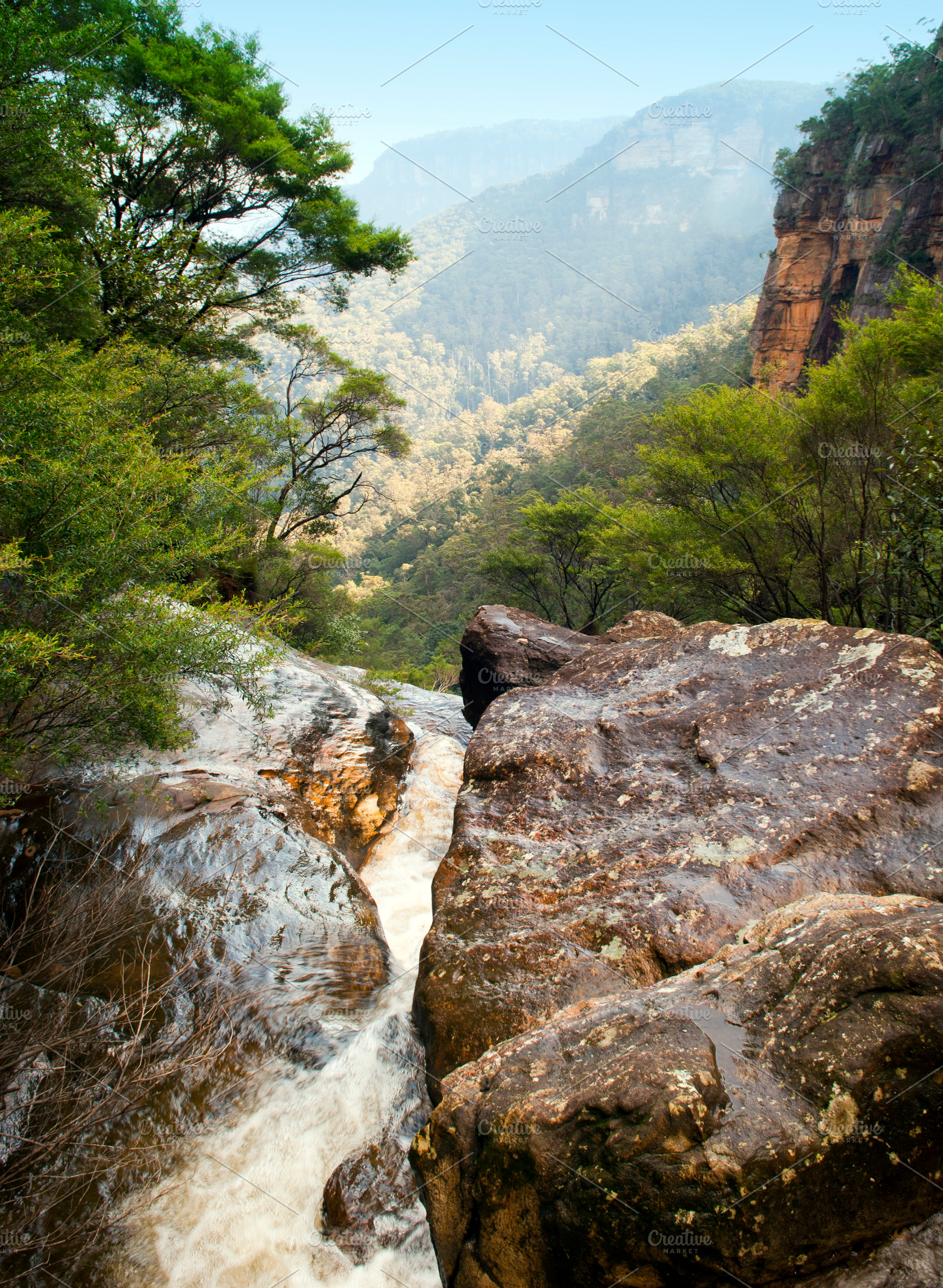 Mountain River, a Nature Photo by THP Creative