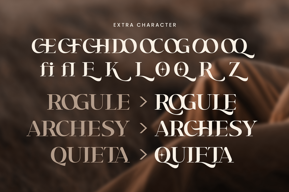 Elora - Luxury Font, a Serif Font by Umitype (Photo 7 of 8)